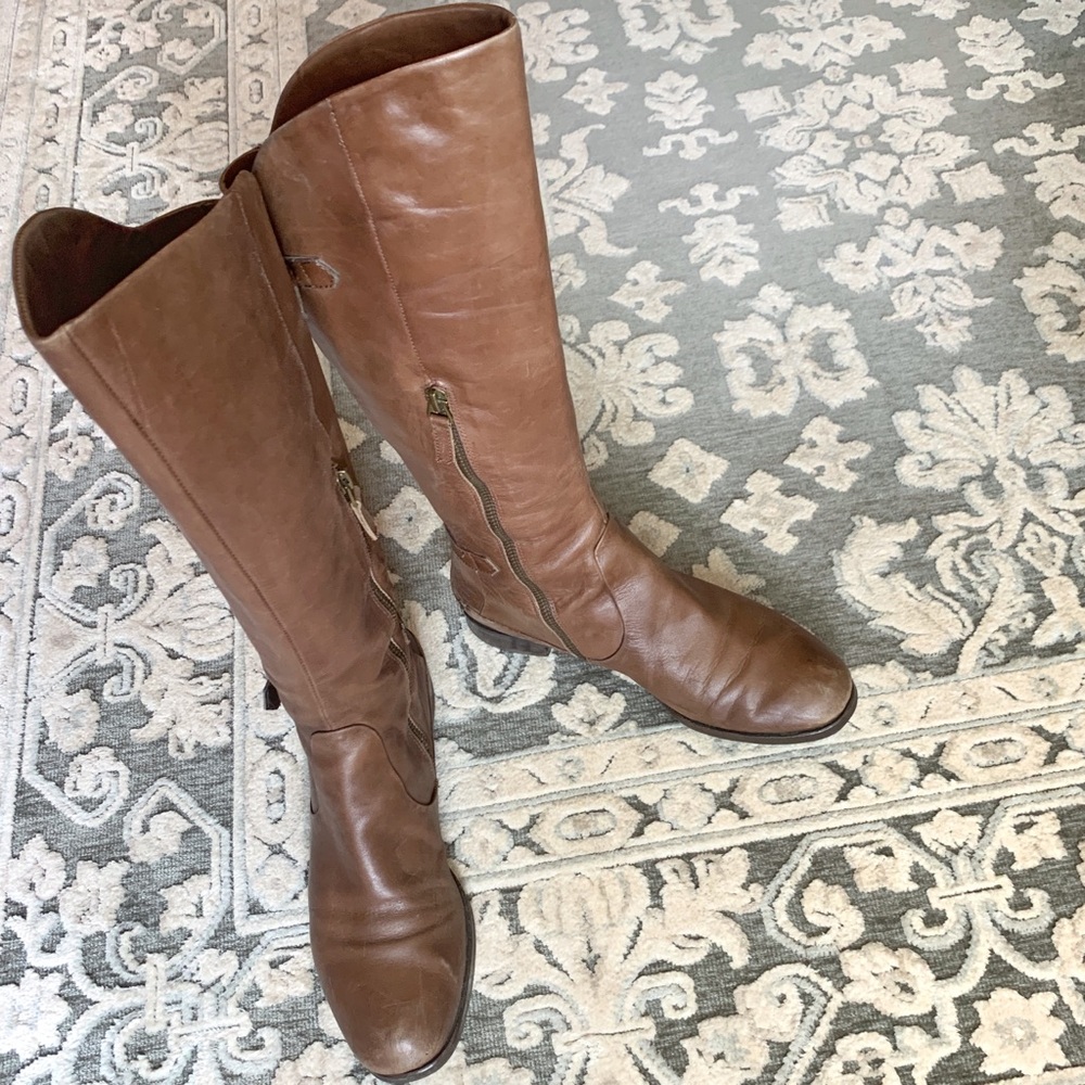 Modern Vintage Janet Riding Boots Brown 7.5